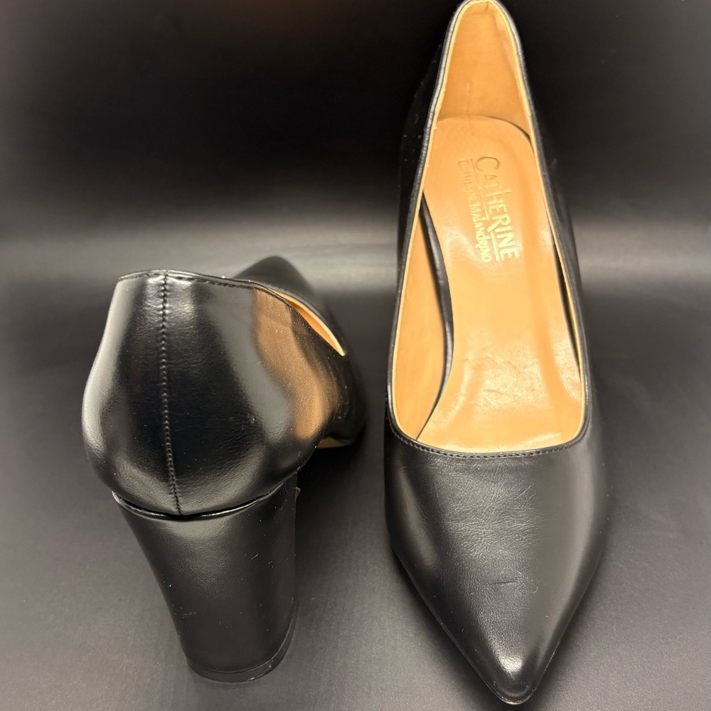 Catherines Classic Black Women's Heels